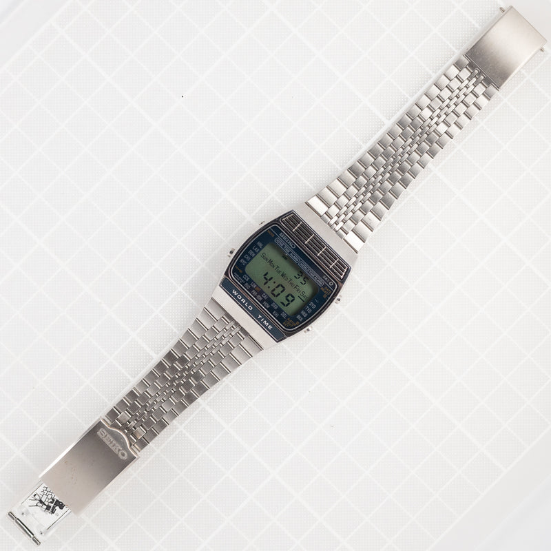 SEIKO world time digital Ref.A239-502A – TIMEANAGRAM