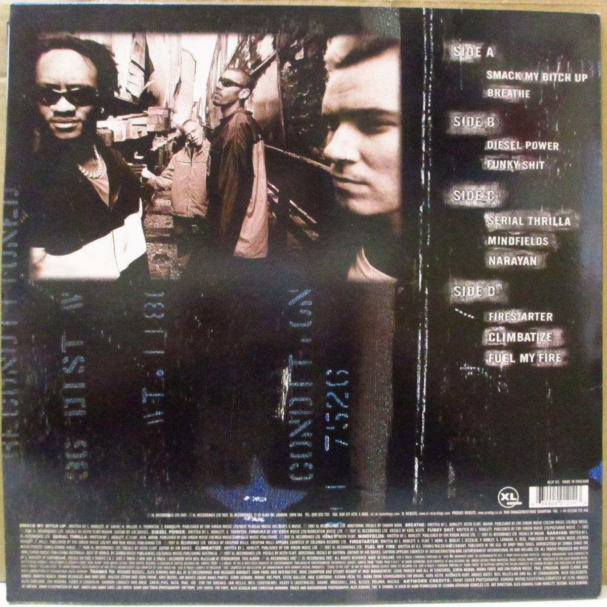 PRODIGY (プロディジー) - The Fat Of The Land (UK オリジナル 2xLP+