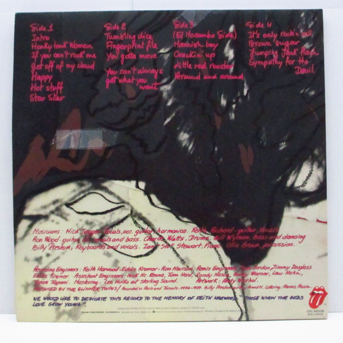 ROLLING STONES (ローリング・ストーンズ) - Love You Live (UK