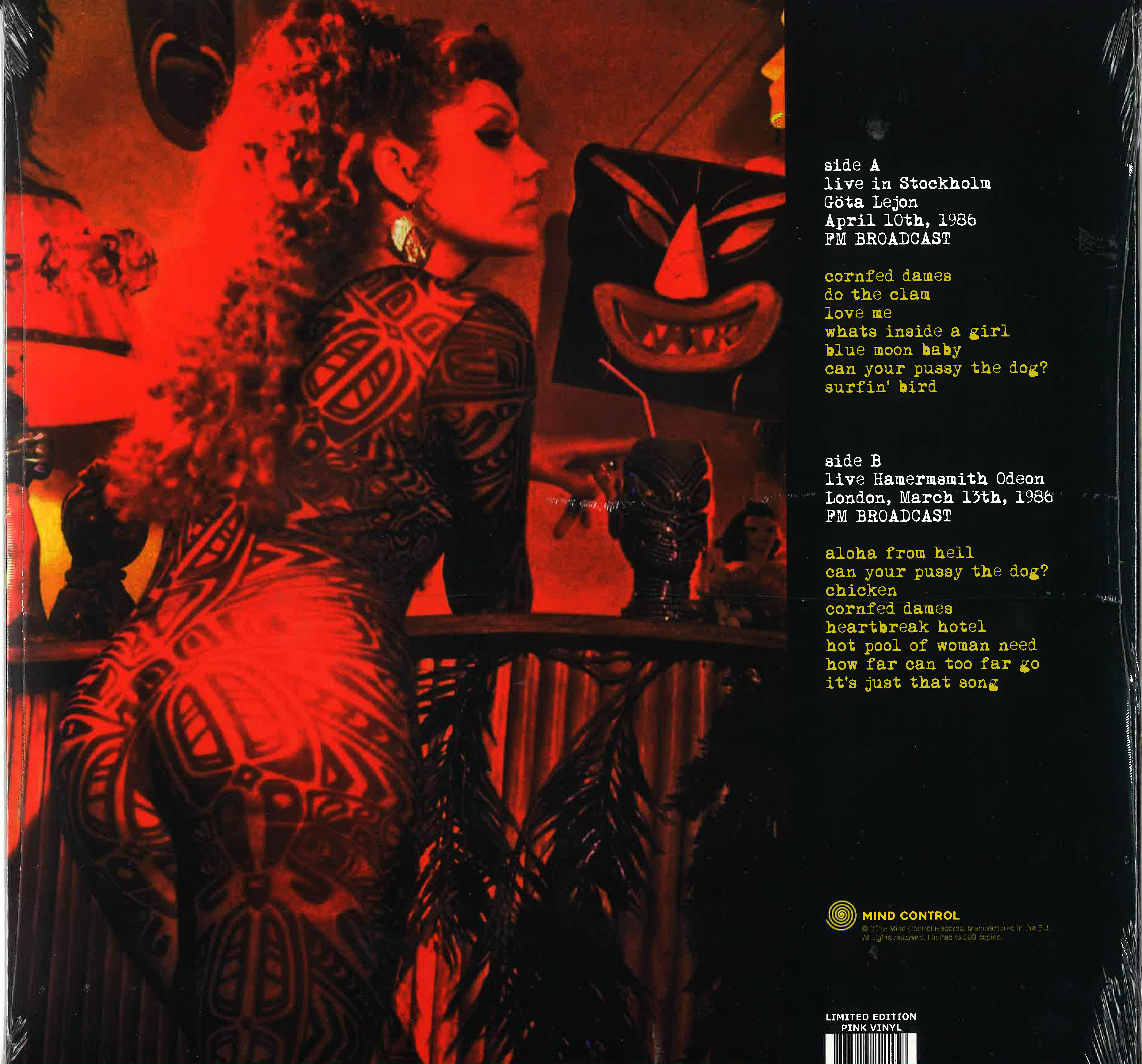 CRAMPS (クランプス) - Performing Songs Of Sex, Love And Hate (EU