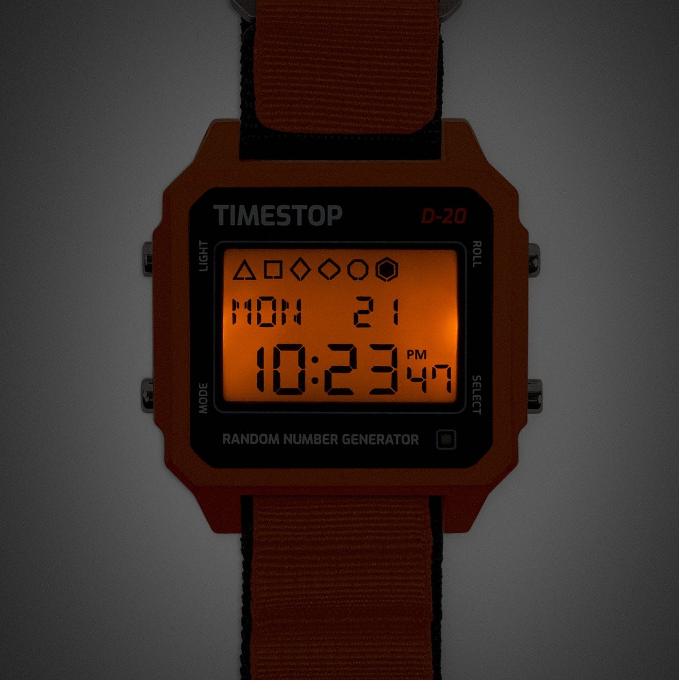 D-20 Special Edition Orange Resin – Timestop Technologies, Inc.