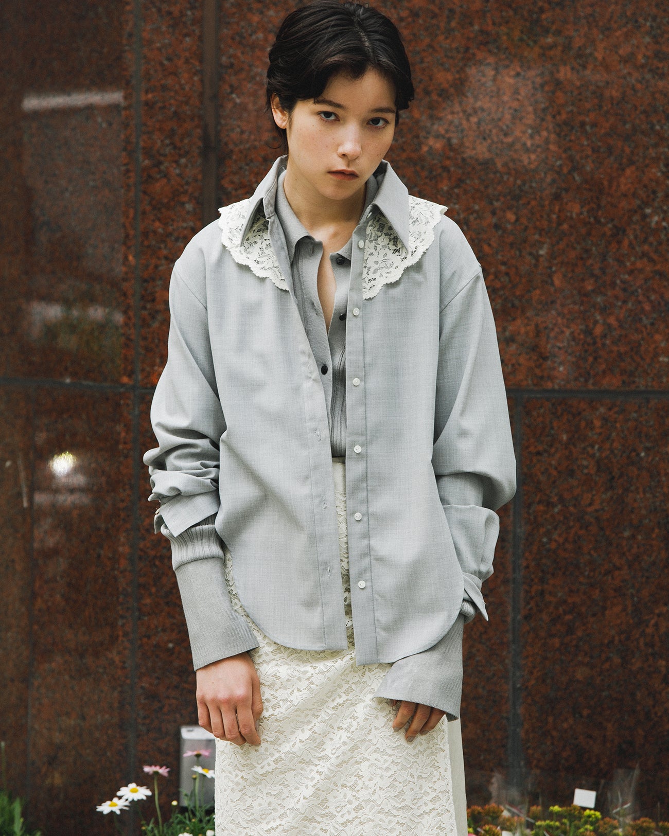 レースコンビシャツ – tiit tokyo