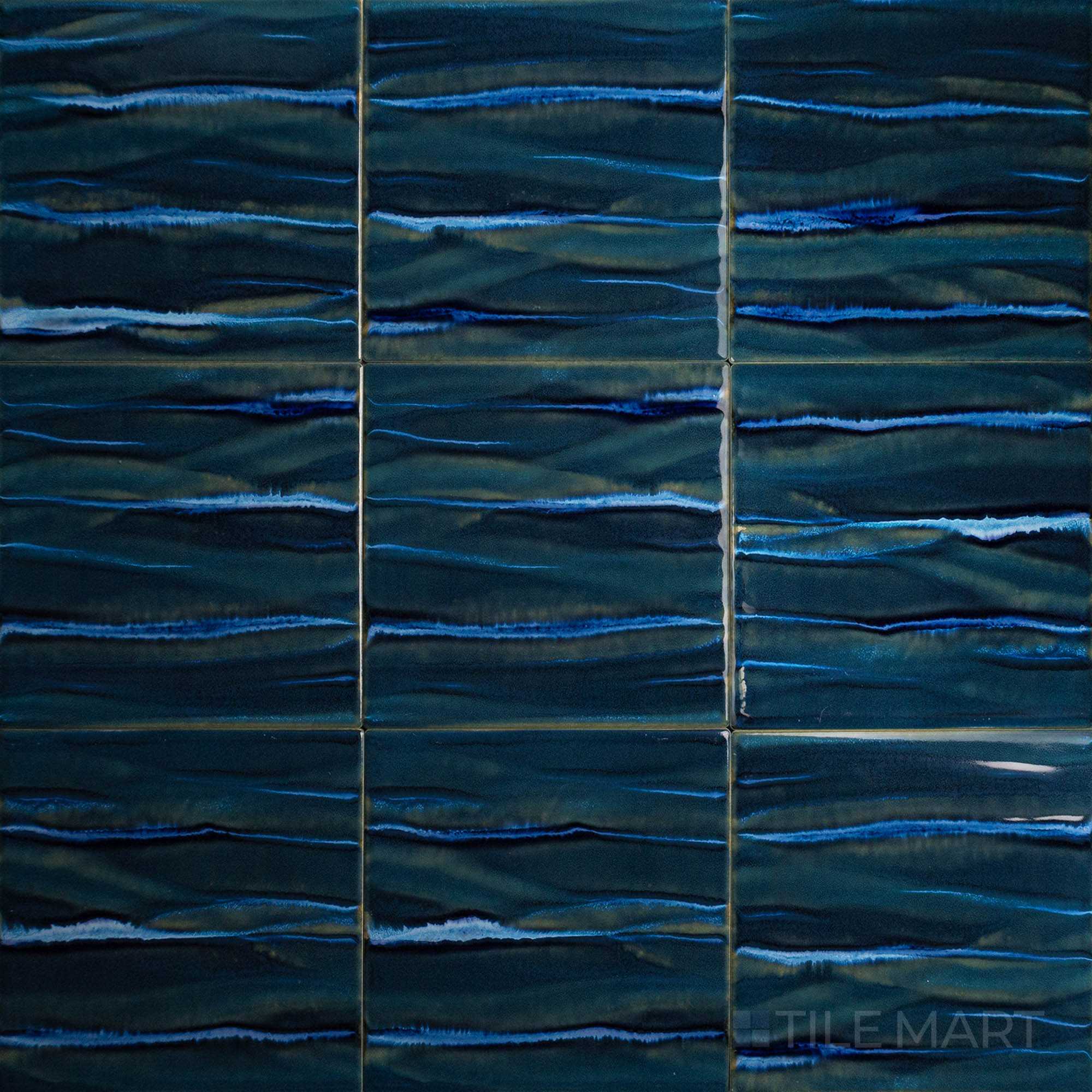 Kawa Aqua Jade 6X6 Semi Gloss Porcelain | Tilemart