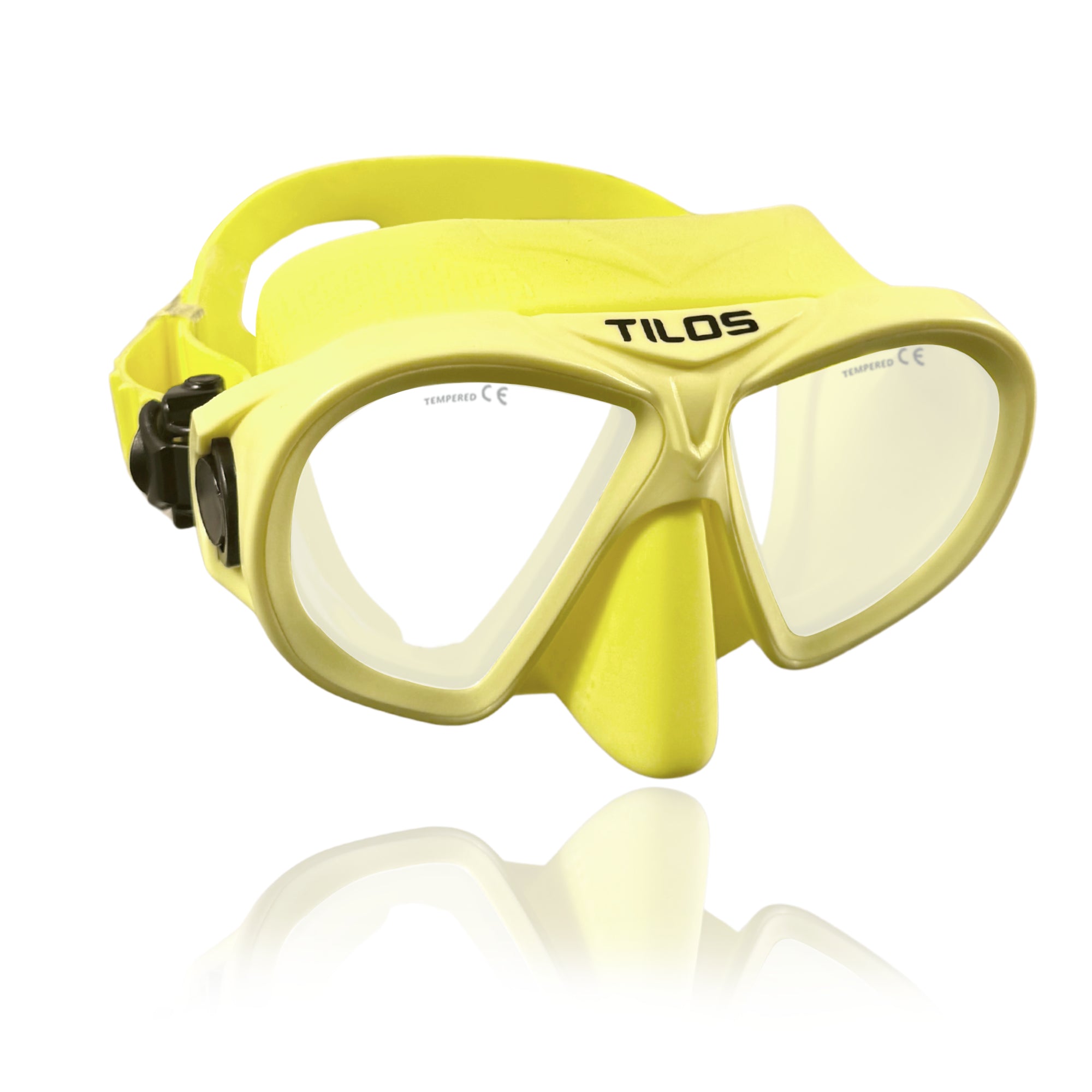 AquaStalk Dive Mask - Anti-Glare Low-Volume Snorkeling Mask with Ultra