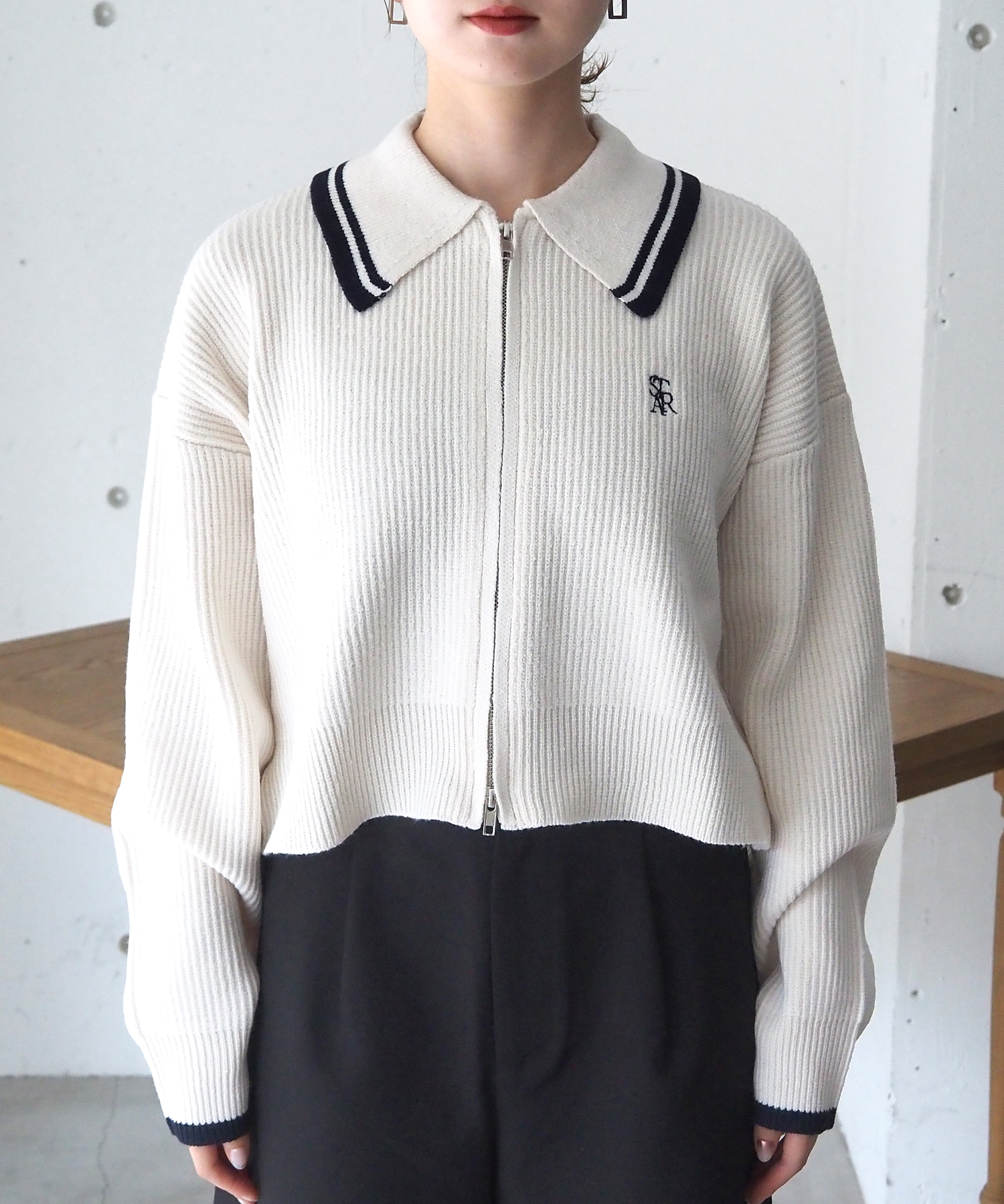 tiptop+pocket ティップトッププラスポケット / [新色登場] ライン衿