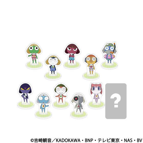 ケロロ軍曹 トレーディングミニアクリルスタンド 第3弾（全10種+1種