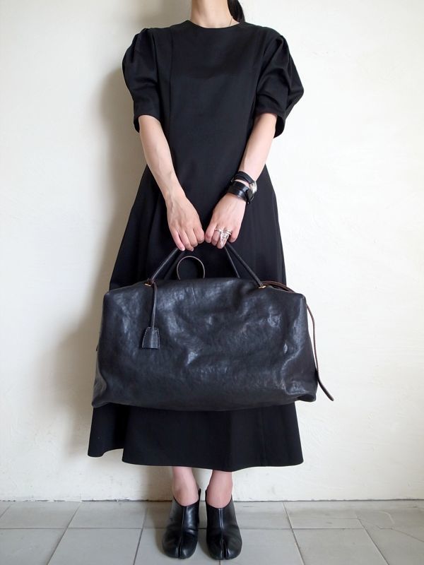 ebagos エバゴス ホースヌメシュリンクショルダーバッグ ビッグ - tity