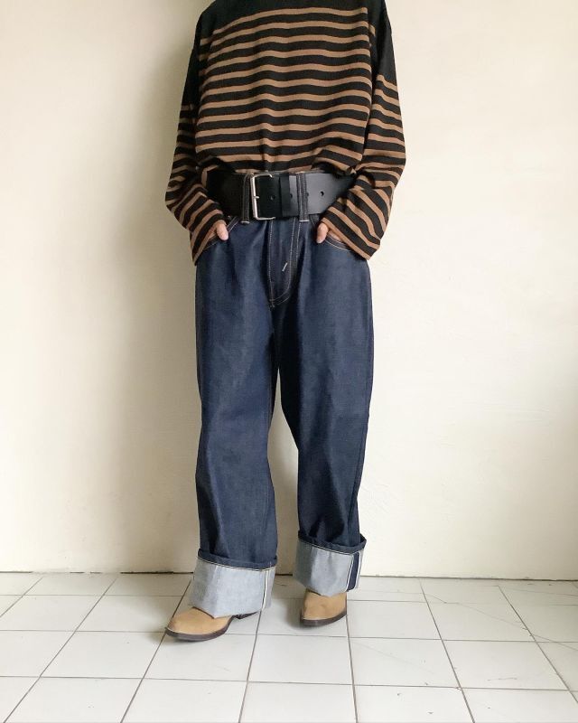 KOOKY ZOO クーキーズー JUVENILE LEATHER BELT ・BLACK - tity