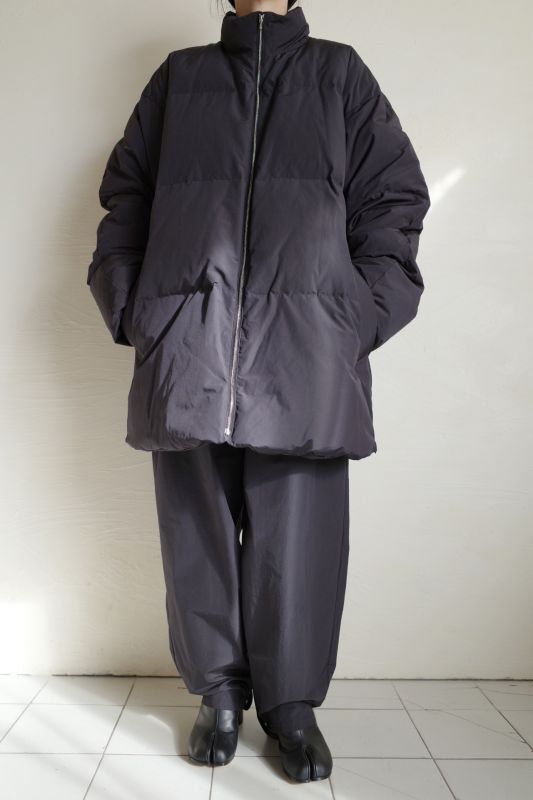 stein OVERSIZED REVERSIBLE DOWN JACKET・BLACK - tity