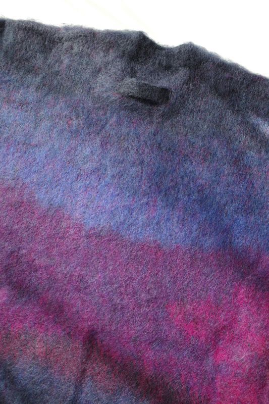 stein OVERSIZED GRADATION MOHAIR LS・PURPLE - tity