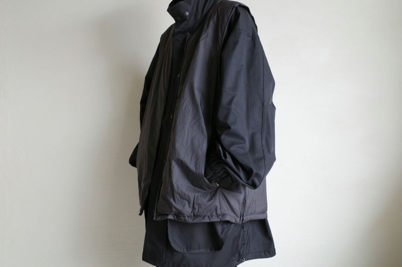 stein REVERSIBLE MODS COAT・BLACK - tity