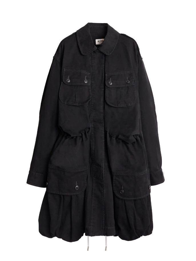 HOUGA look-forward coat・BLACK - tity