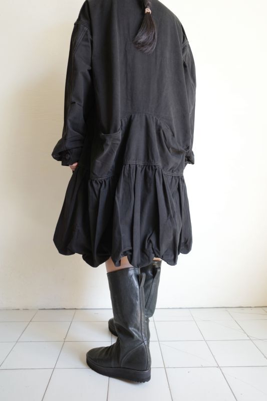HOUGA look-forward coat・BLACK - tity