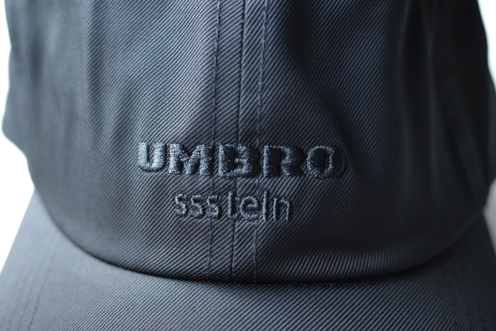 ssstein WATER REPELLENT CAP・BLACK - tity