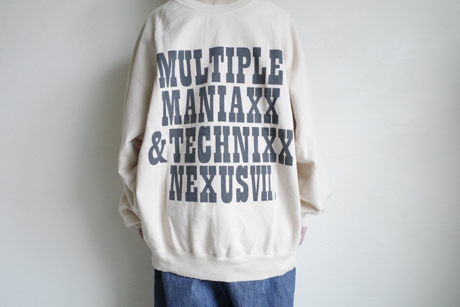 NEXUSVII. ARIES CREW SWEAT・BEIGE - tity