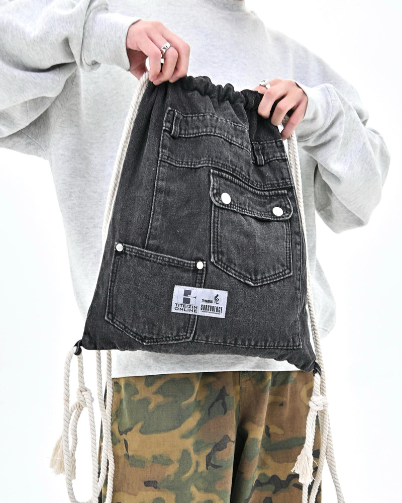 10日以内お届け】デニムナップザック L2131