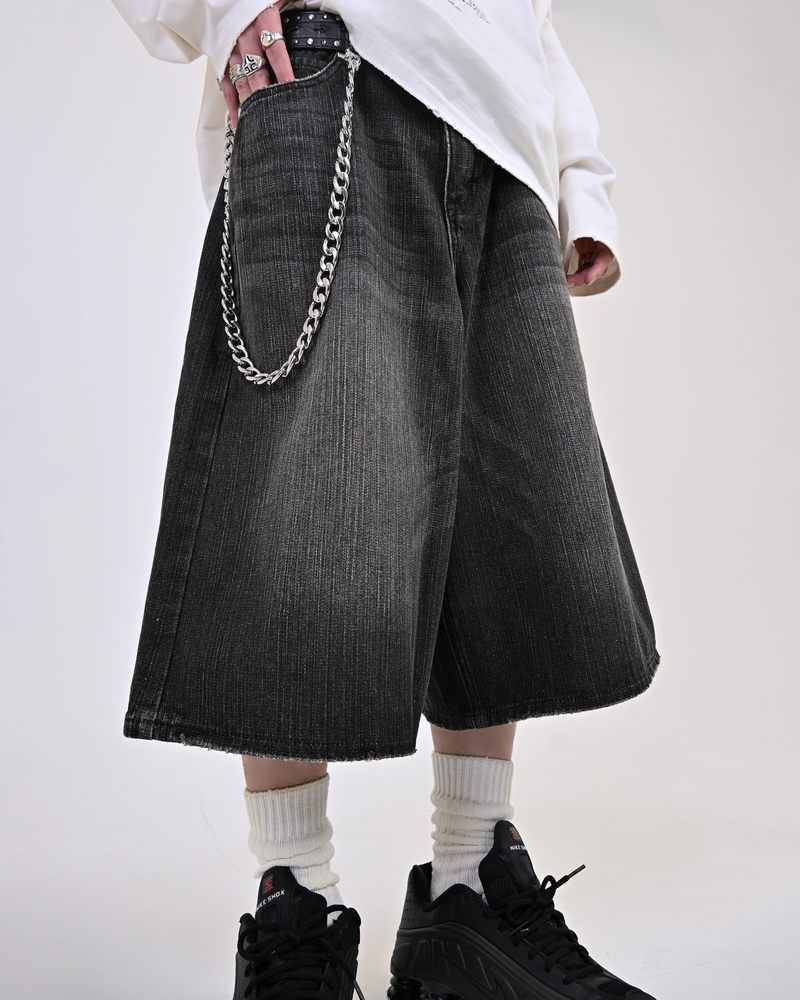 10日以内お届け】バンブーデニムショーツ L2120