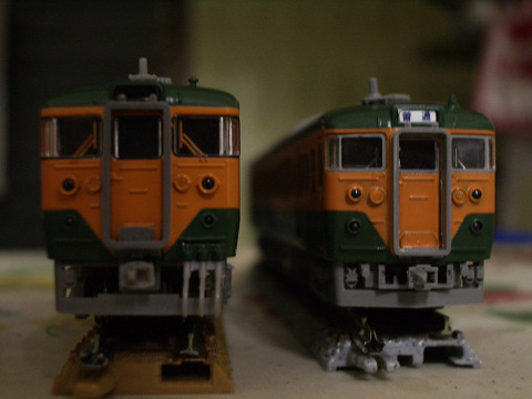 模型 マイクロエース113系湘南色（JR東海仕様）入線: TOMOの