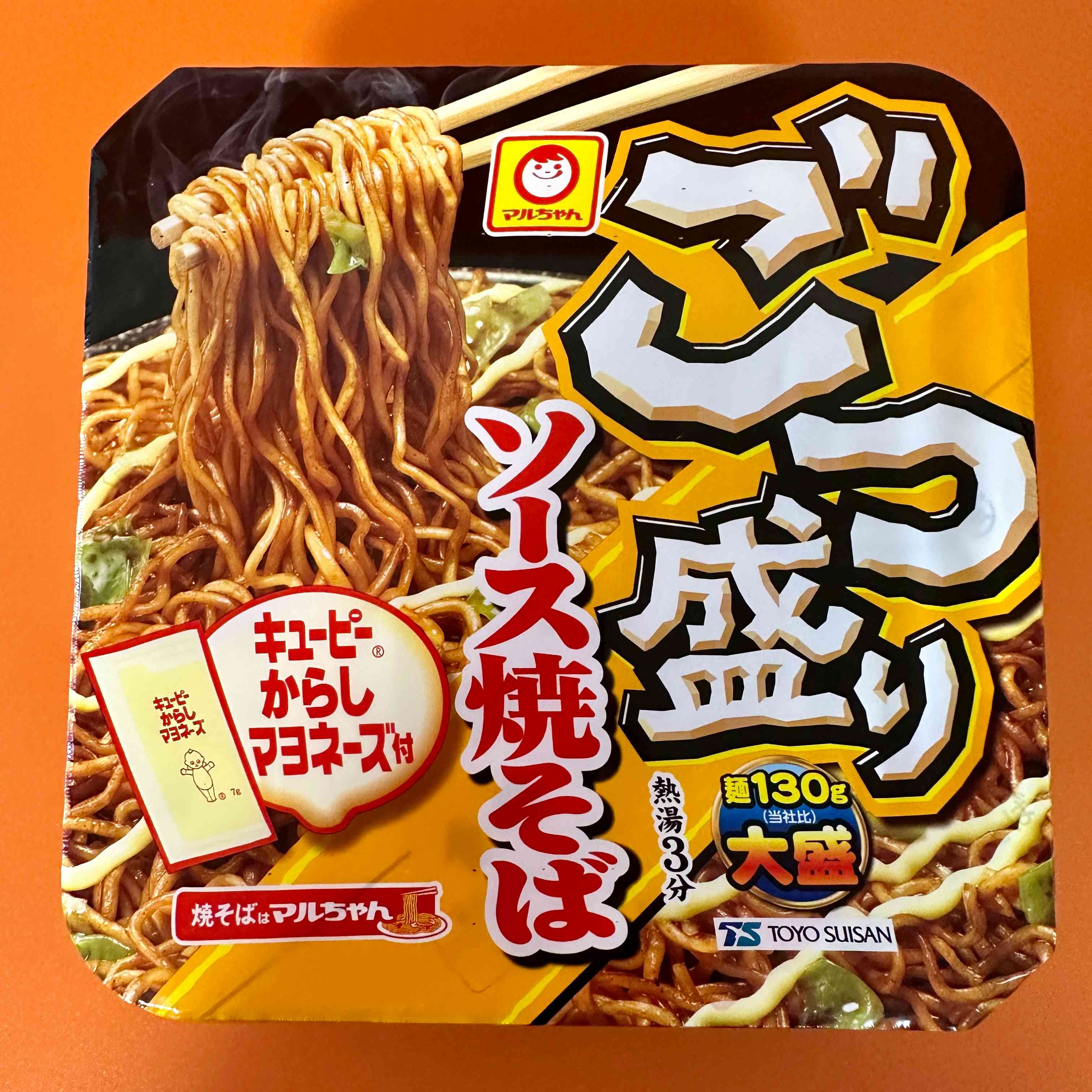 TOYO SUISAN】Maruchan Gotsumori Sauce Yakisoba 1piece 171g (Non