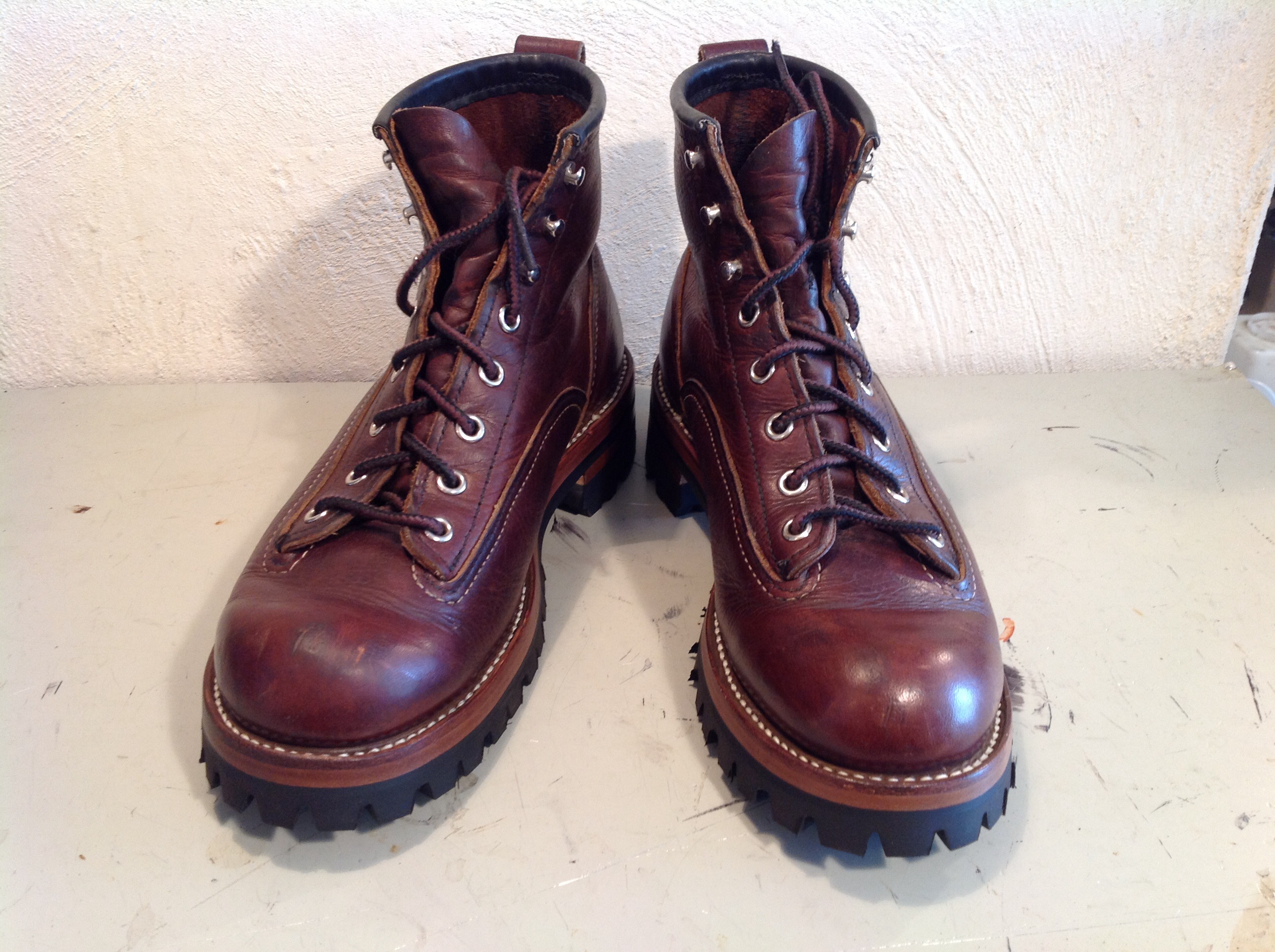 RED WING レッドウイング 2906 ラインマン vibram100 レザーミッド