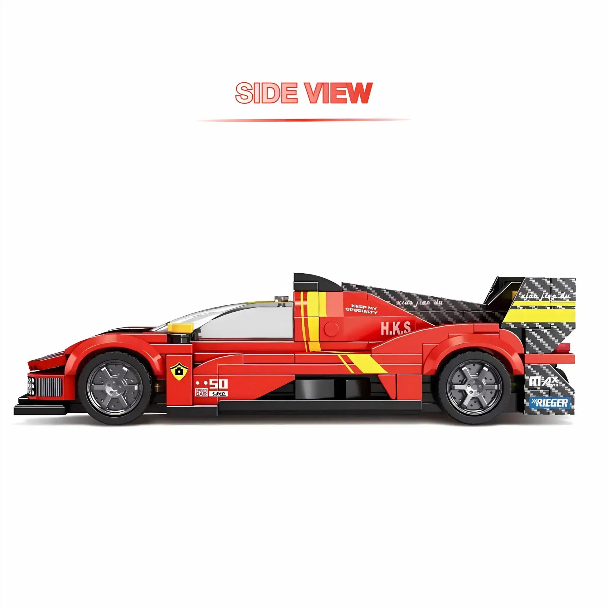 Tongshengju FALALI 499P Racing Car Building Blocks Set For Adults