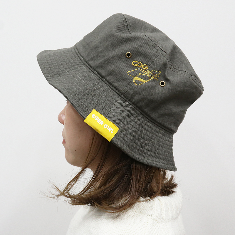 ケツメイシバケットハット オリーブ色カーキ帽子カシラCA4LA 新品