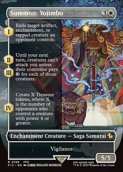 Magic The Gathering Final Fantasy Commander Single Card Rare