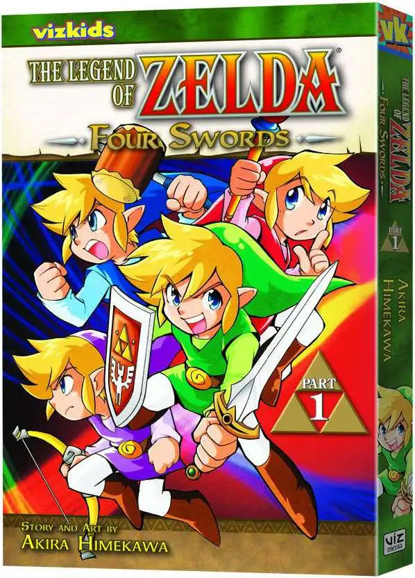 The Legend of Zelda The Legend of Zelda Four Swords Manga Part 1