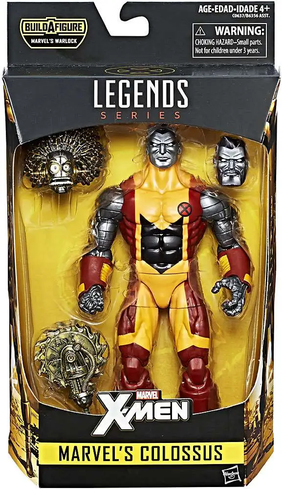 Marvel X-Men Marvel Legends Warlock Series Colossus 6 Action