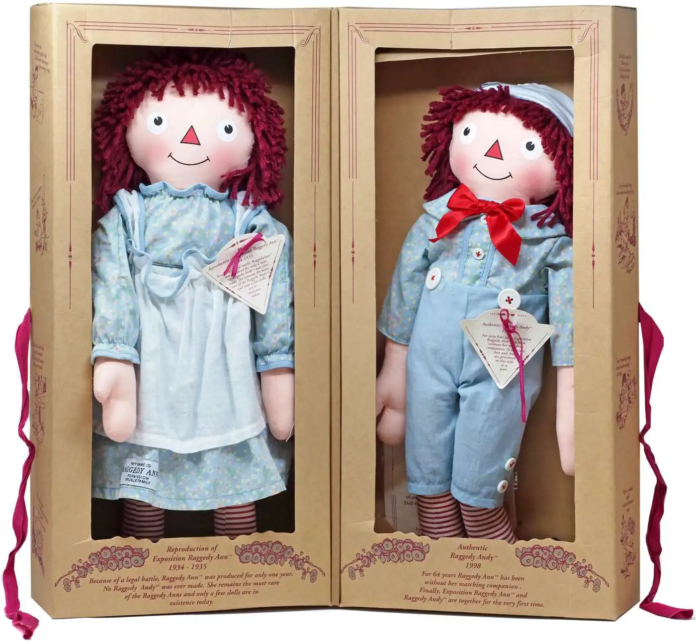 Raggedy Ann Raggedy Ann Raggedy Andy Applause - ToyWiz