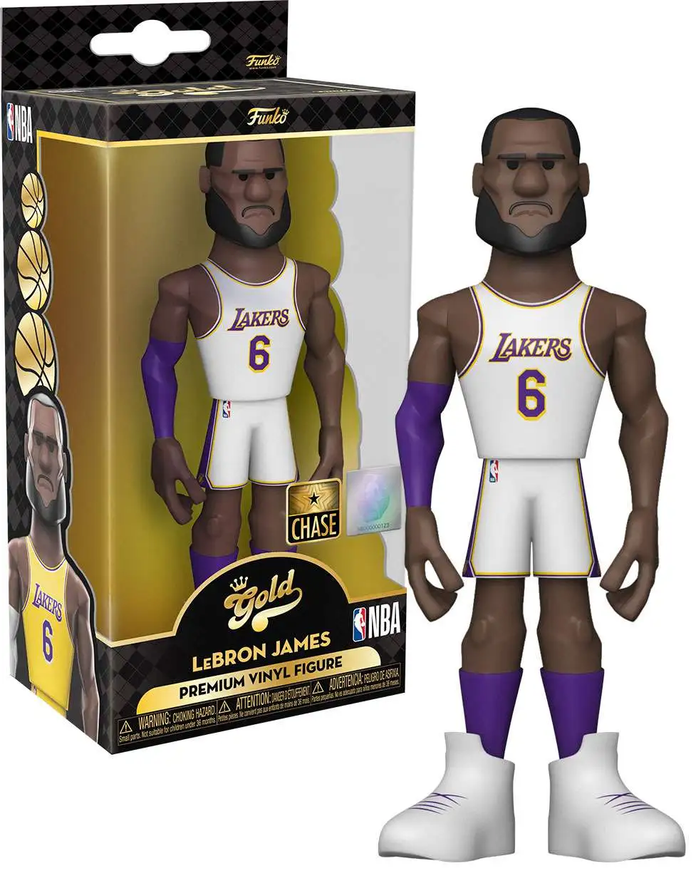 Funko NBA Los Angeles Lakers GOLD LeBron James 5 Vinyl Figure
