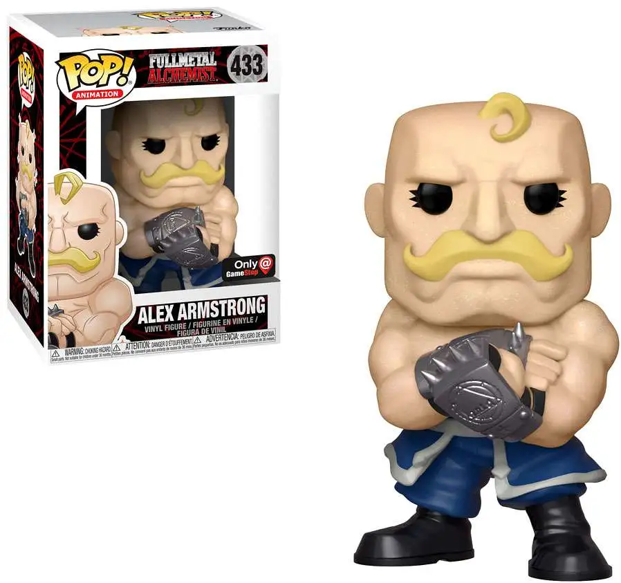 Funko Fullmetal Alchemist POP Animation Alex Armstrong Exclusive
