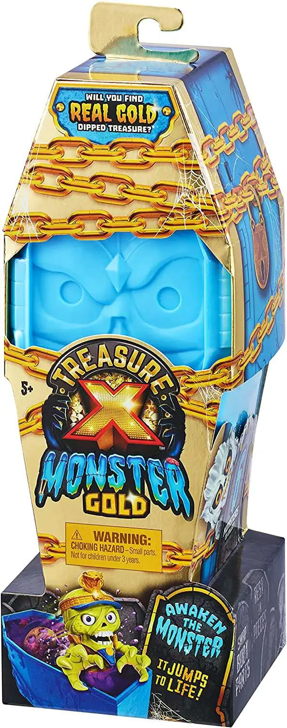 Treasure X Monster Gold Monster Coffin Mystery Pack 2022 Version