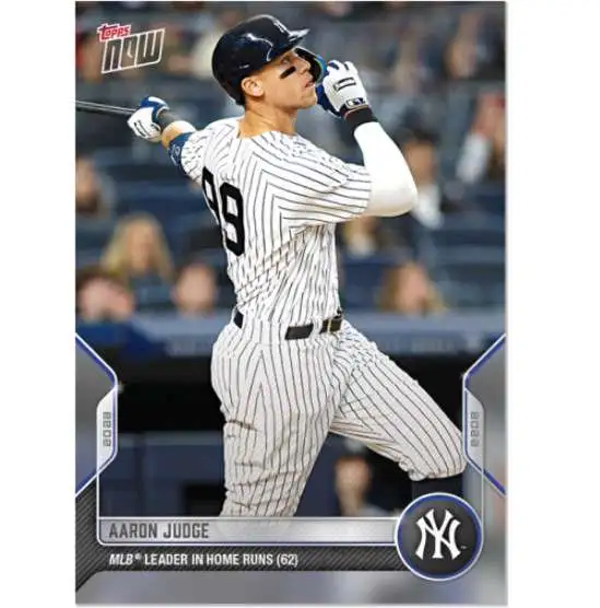 MLB New York Yankees 2022 NOW Baseball Single Card Aaron Judge