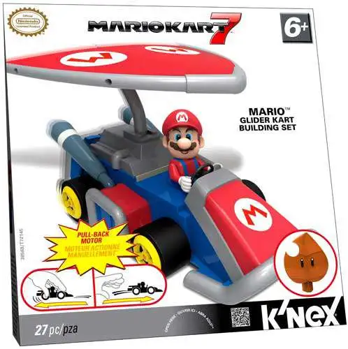 KNEX Super Mario Mario Kart 7 KNEX Mario Glider Kart Set 38569