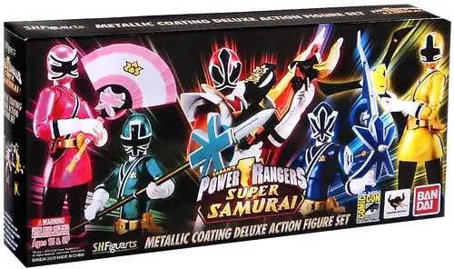 Power Rangers Super Samurai S.H.Figuarts Metallic Coating Deluxe