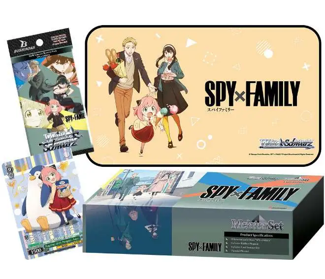 Weiss Schwarz Trading Card Game SPY x FAMILY Meister Set BushiRoad