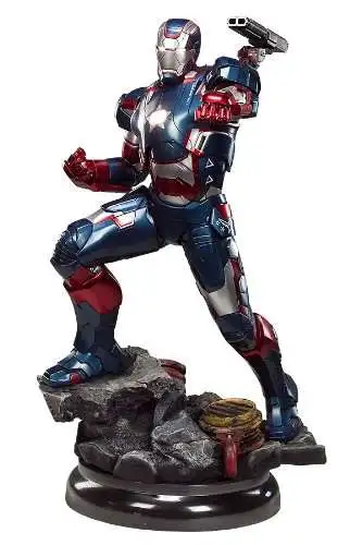 Marvel Iron Man 3 Iron Patriot 14 Maquette Sideshow Collectibles