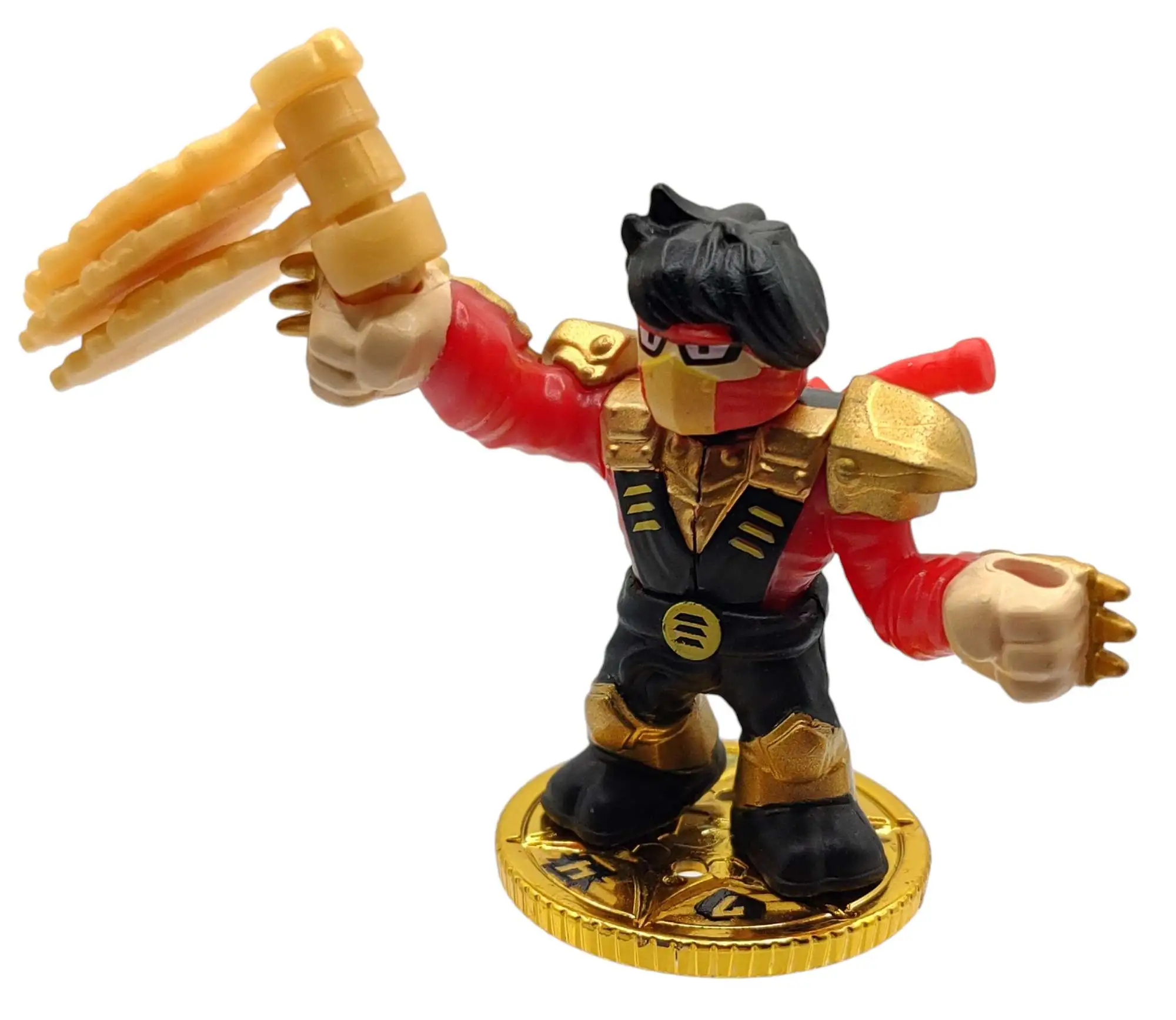 Legends of Akedo Ninja Fury Three Strikes Chux Action Figure Loose