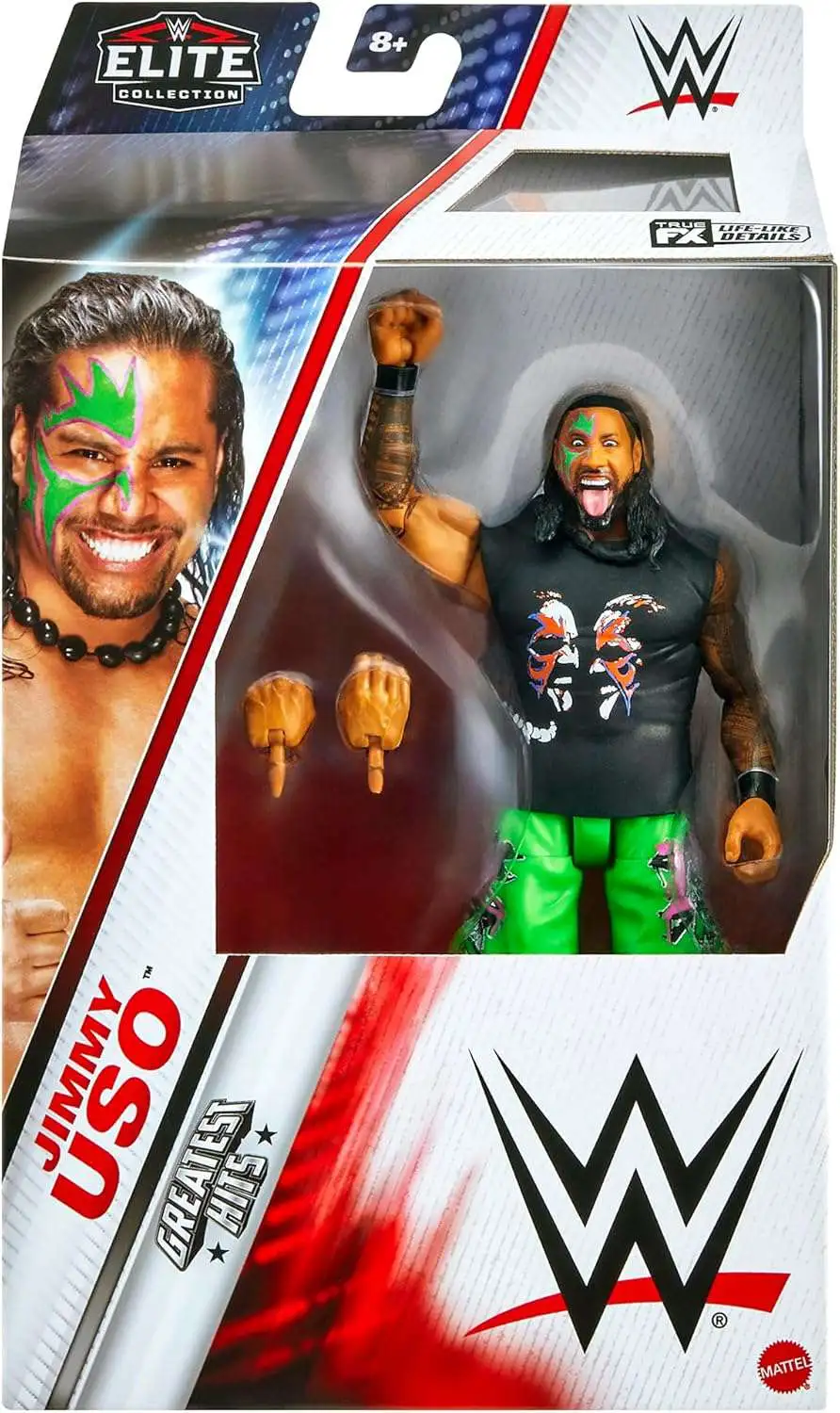 WWE Wrestling Elite Collection Greatest Hits 2025 Jimmy Uso Action