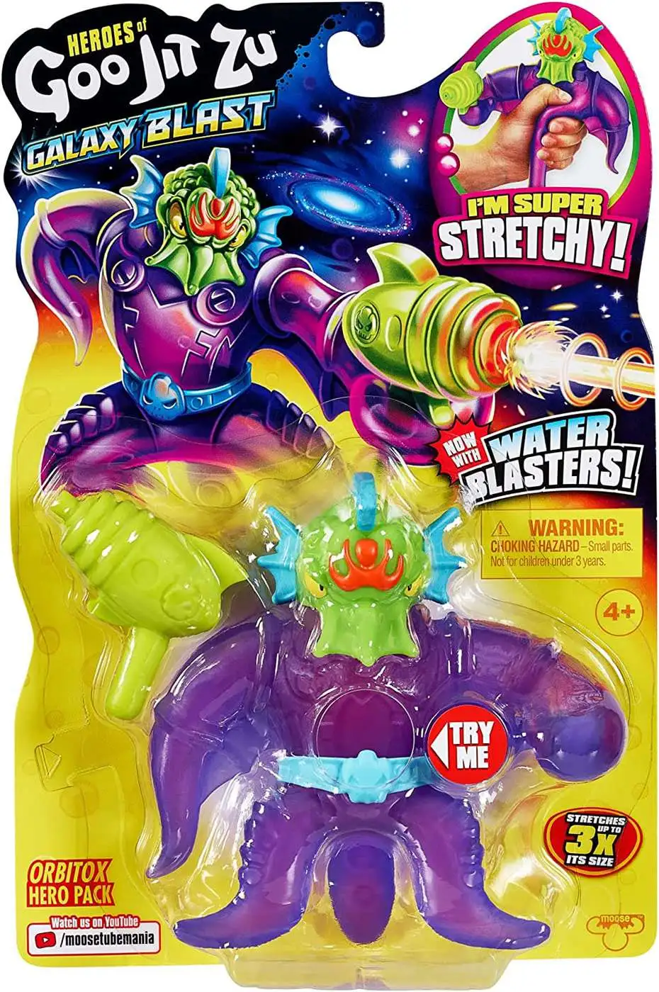 Heroes of Goo Jit Zu Galaxy Blast Orbitox Action Figure Moose Toys