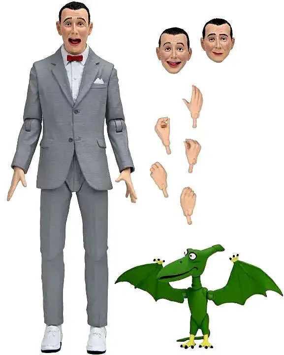 NECA Pee-Wees Playhouse Pee-Wee Herman 7 Action Figure Ultimate