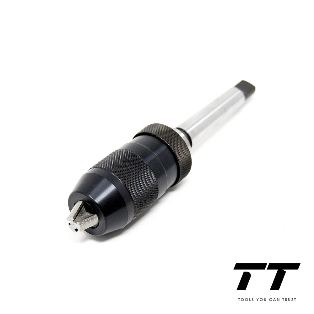 TT】 キーレスドリルチャック MT2｜チャック | 木工旋盤専門店：ツバキ