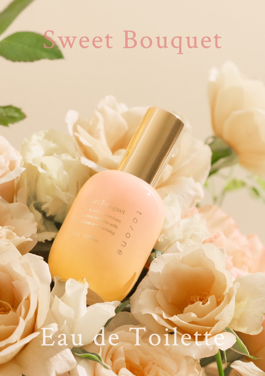 to/one】スウィート ブーケ オードトワレ ｜to/one Website | トーン