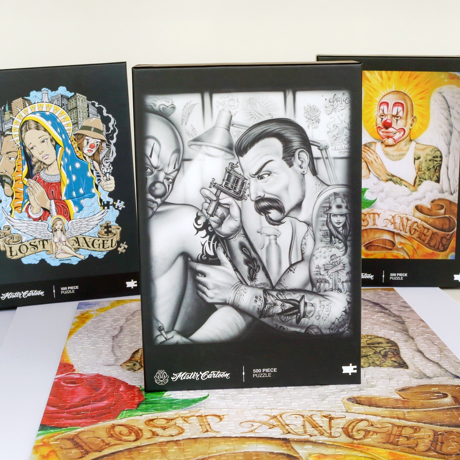 Mister Cartoon Puzzle - Tattoo