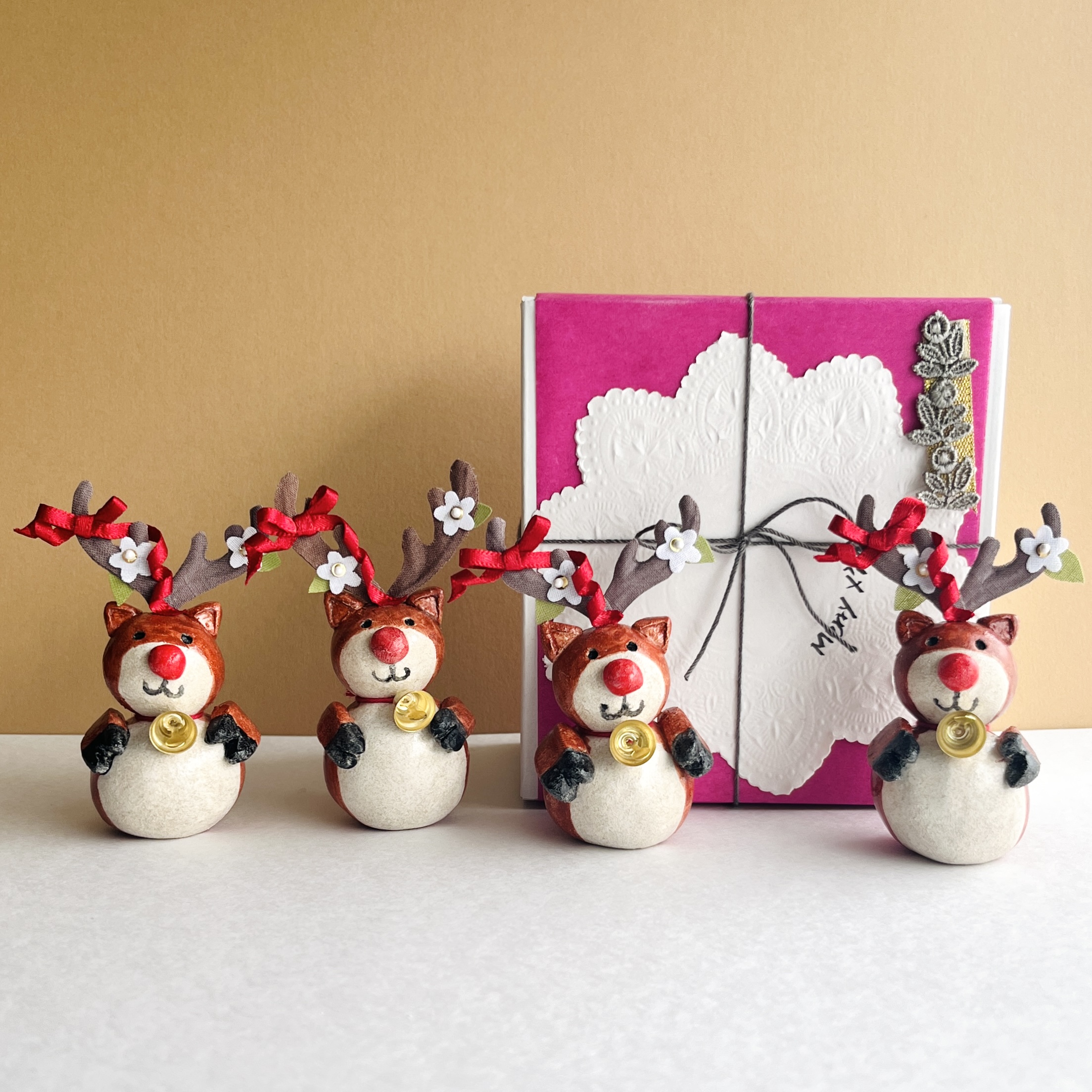 おめかし赤鼻トナカイさん☆ | to feel