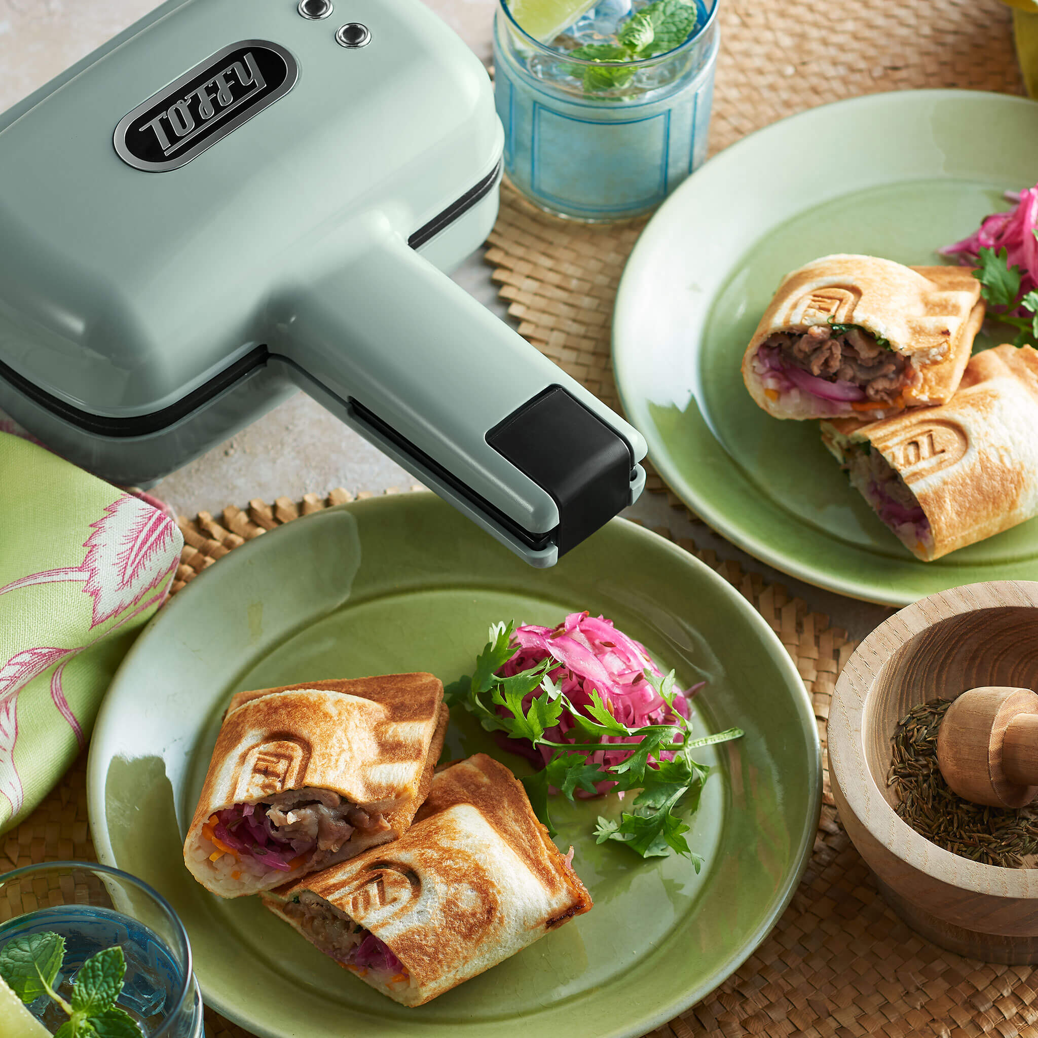 Toffy ハーフホットサンドメーカー＜プレート交換式＞ 直営店限定