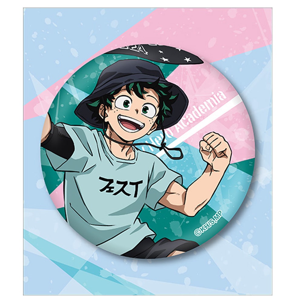 緑谷 缶バッジ ヒロプラ グリッター Amazon.co.jp: ヒロアカ ヒーロー