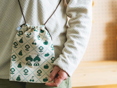 mizutama×米織小紋_【新柄】hana & check はんかち – 東北スタンダード