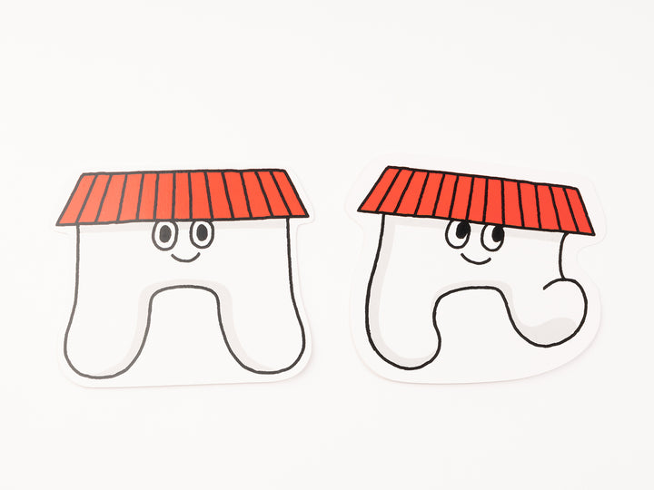 ひらめけ！ もんモン_ダイカットポストカード – 東北スタンダード